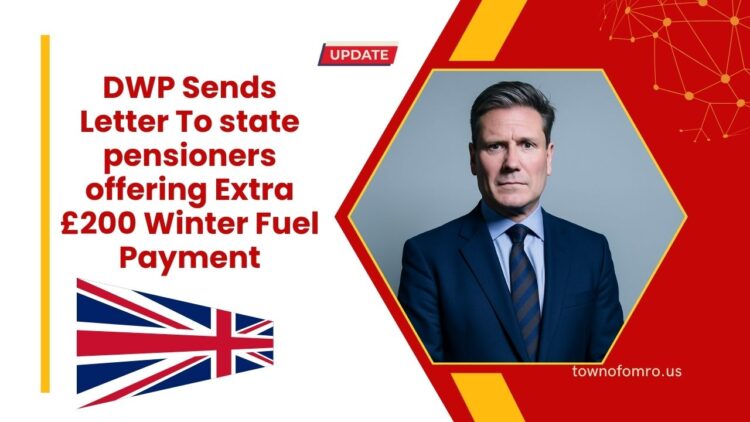 DWP Sends Letter To State Pensioners Offering Extra £200 Winter Fuel Payment